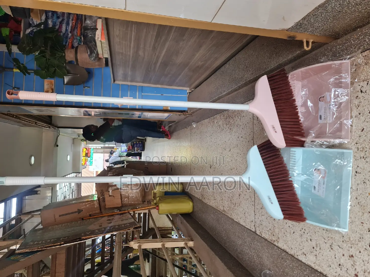 Big Home Brushes With Dust Pan