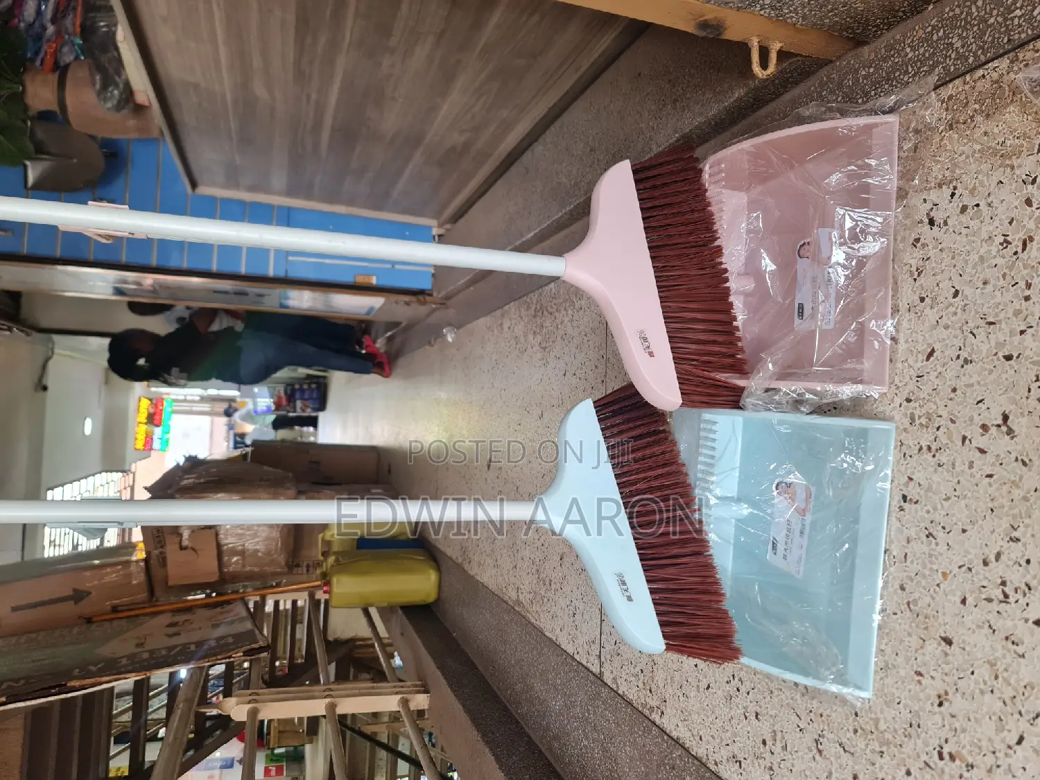 Big Home Brushes With Dust Pan