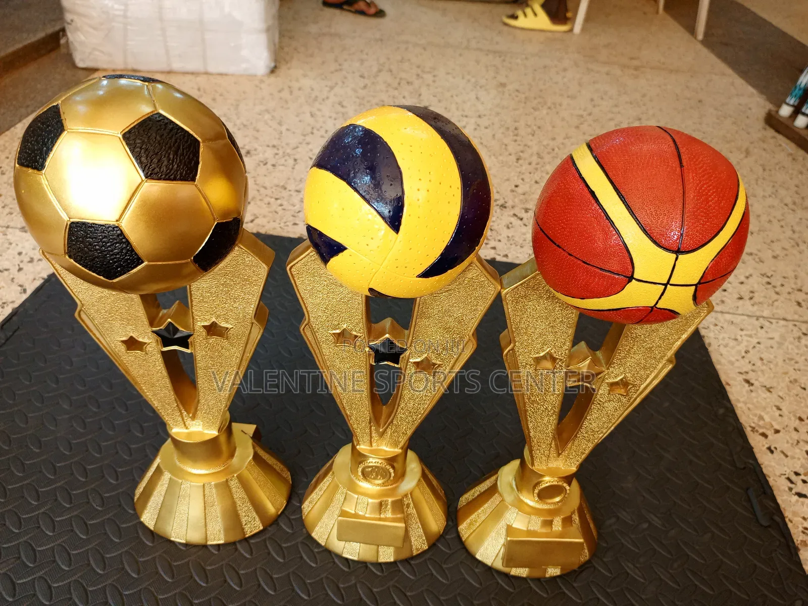 Basketball Trophy Original Material