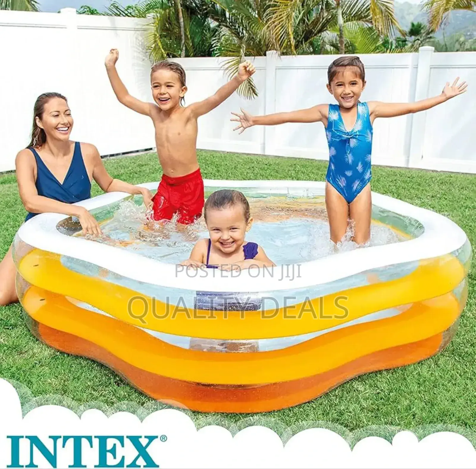 Intex Wet Set Inflatable Kids Swimming Pool