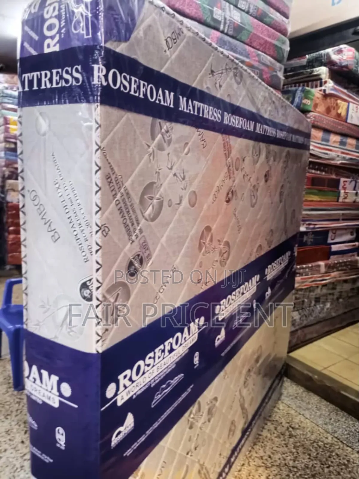 High Density Mattress.6*5*6inches.( Gray)