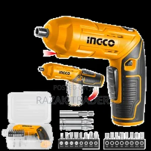 Photo - 4V Lithium-Ion Cordless Screwdriver With Adjustable Handle