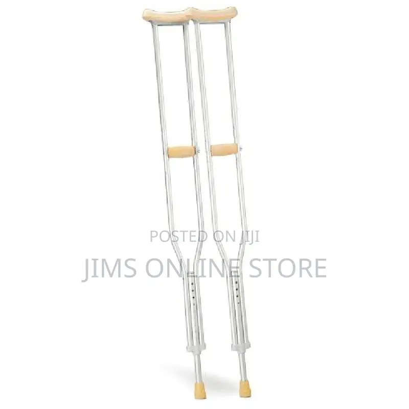 Pair of Axillary Underarm Crutches Small, Medium, Longest