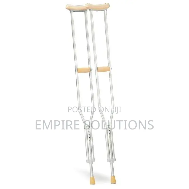 Pair of Axillary Underarm Crutches Small, Medium, Longest