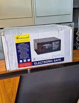 Universal Fireproof Electronic Hote Safe Black 7kgs