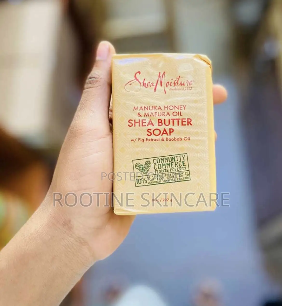 Shea Moisture Manuka Honey Mafura Oil Shea Butter Soap