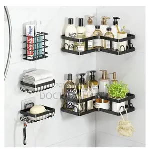 5pc Set Cosmetics Lotion Bathroom Storage Rack