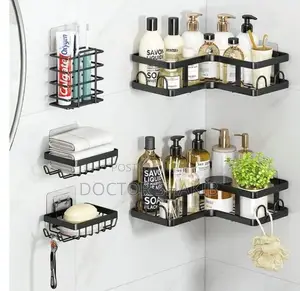 5pc Set Cosmetics Lotion Bathroom Storage Rack