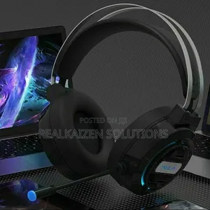AULA USB Wired Gaming Headset With Microphone Surround Sound