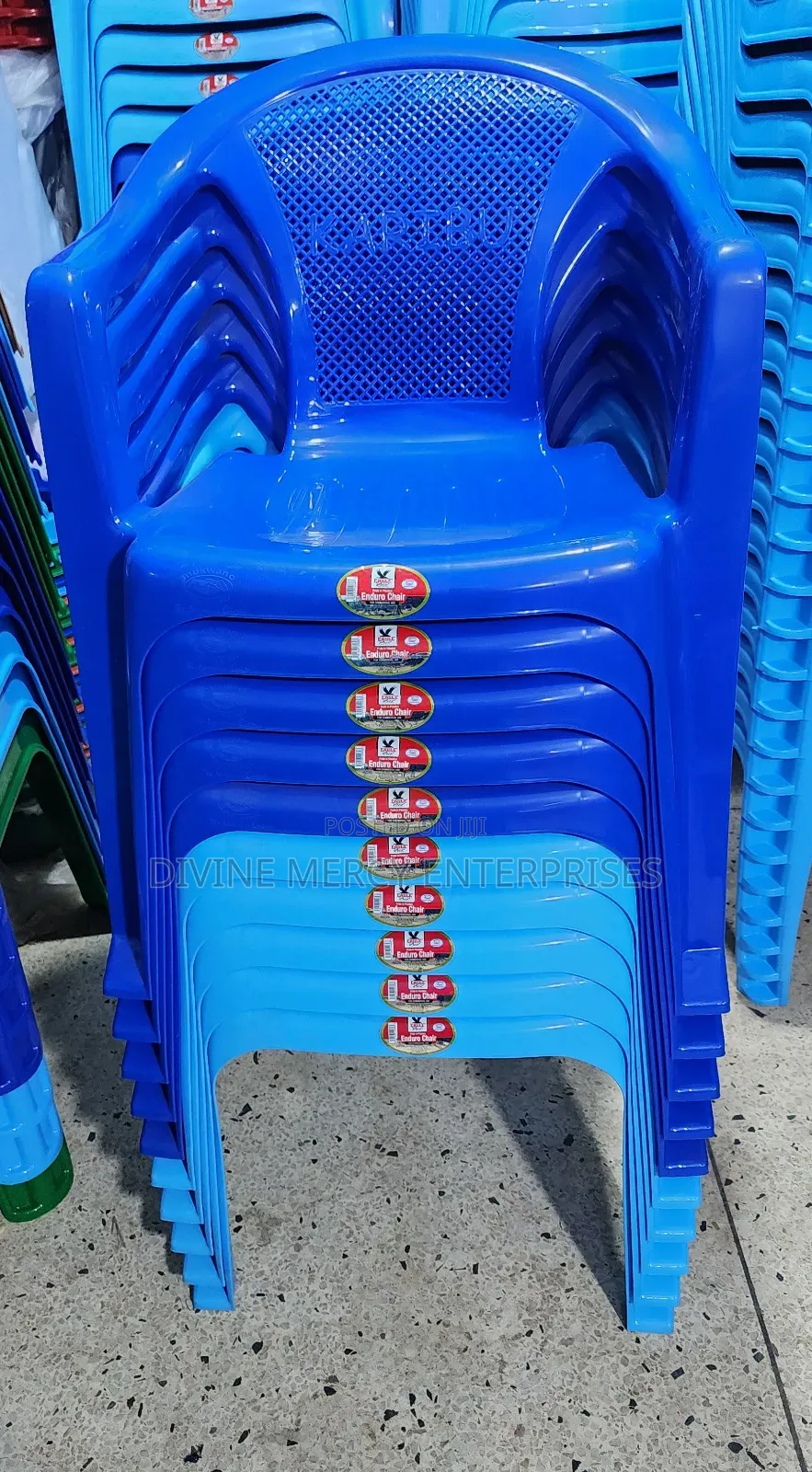 Plastic Armed Chair