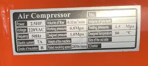 Compressor 25l Normal Luotian 2.5hp