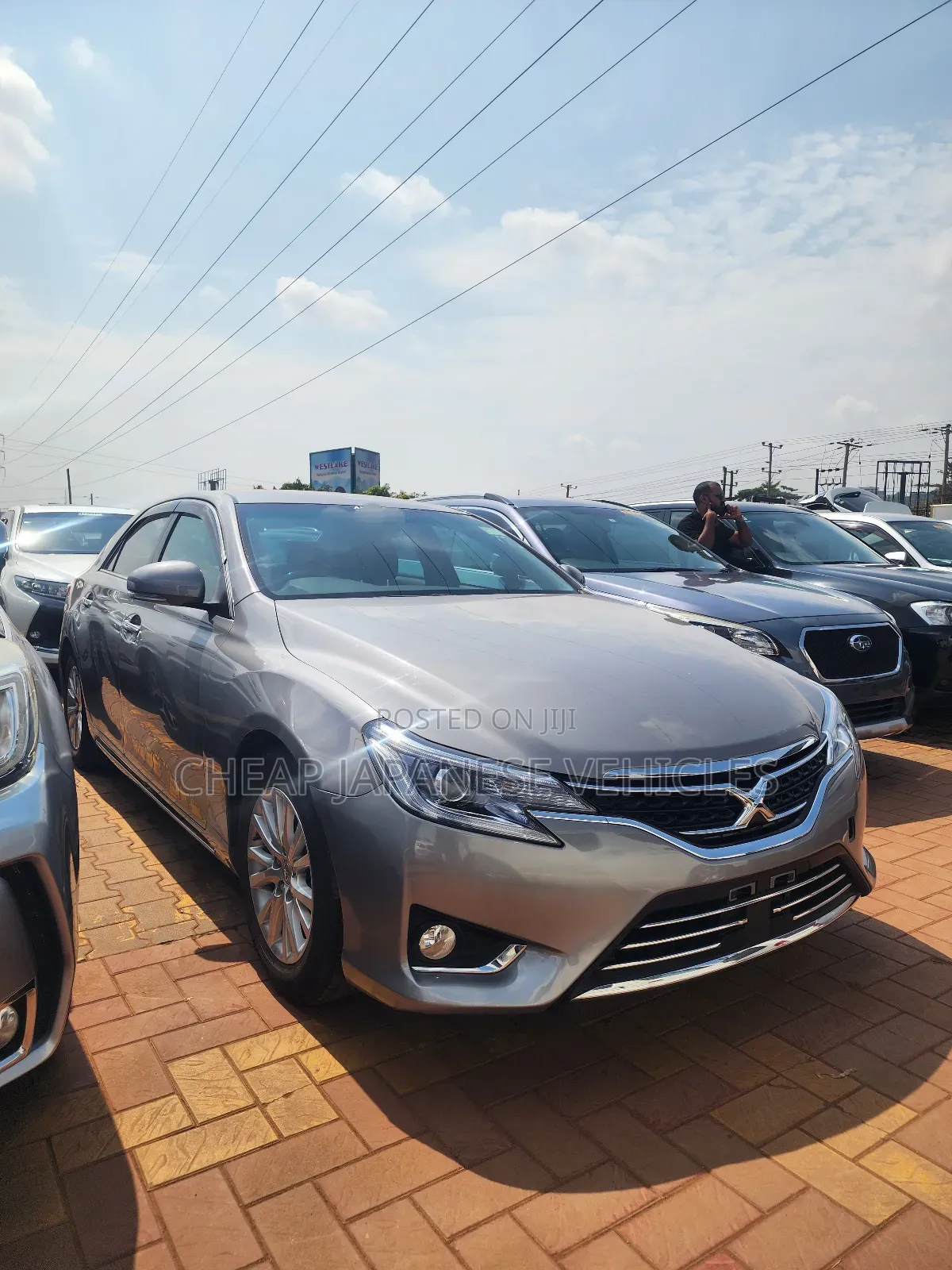 Toyota Mark X 2.5 RWD 2015 Gray