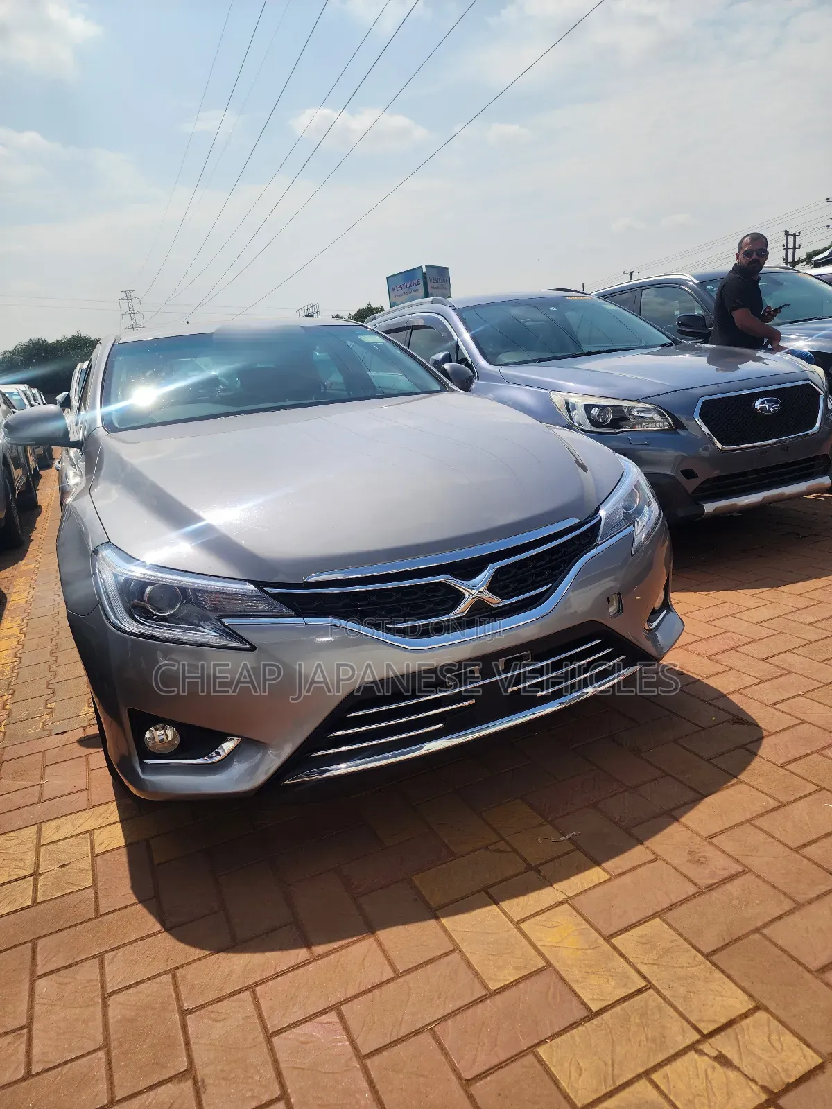 Toyota Mark X 2.5 RWD 2015 Gray