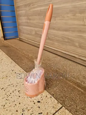 Double Plastic Toilet Brush