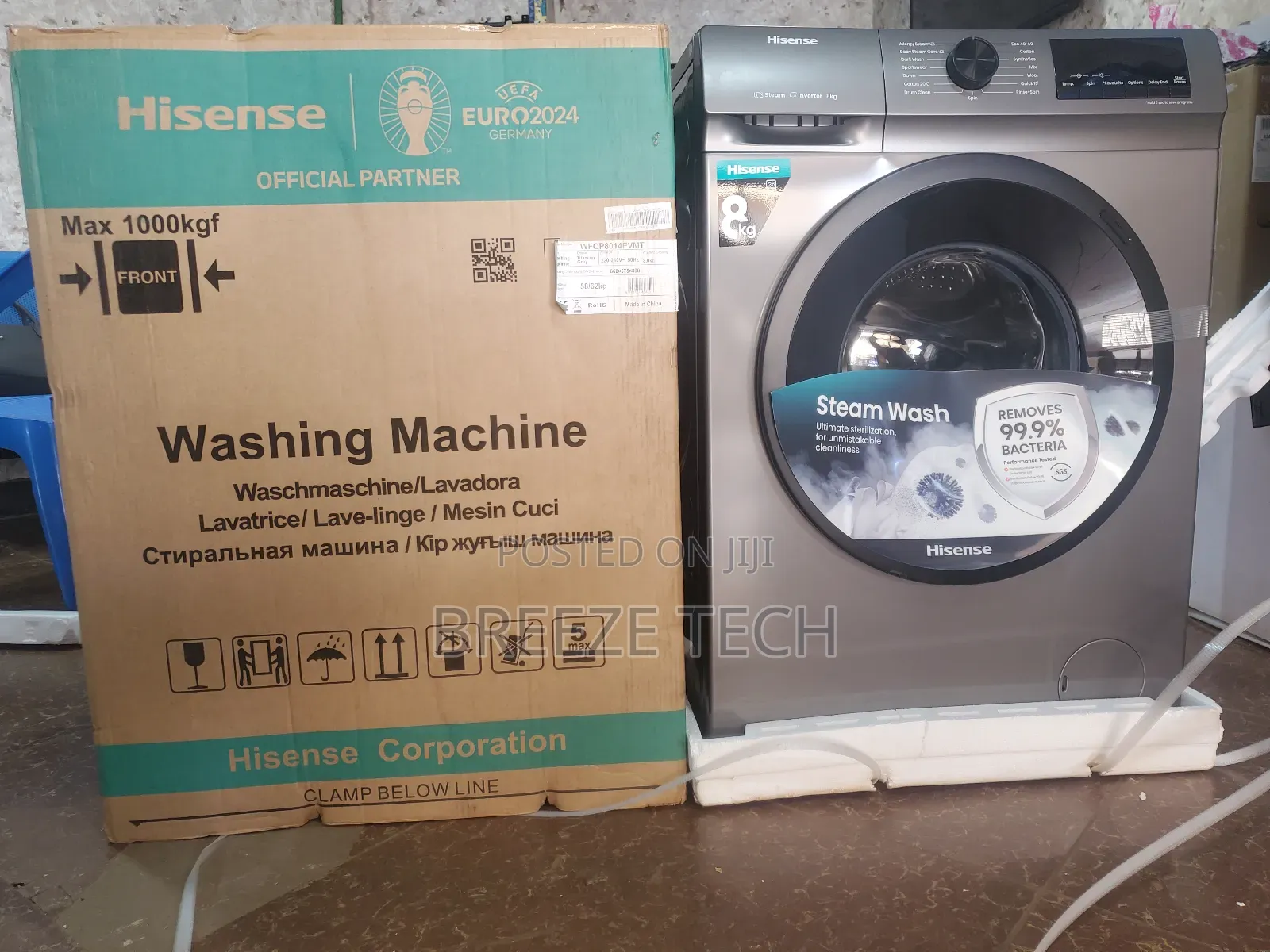 8kg Washing Machine Hisense