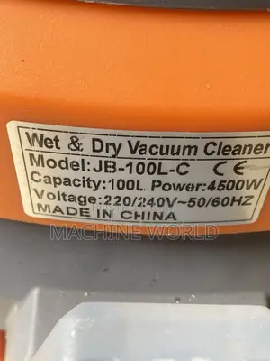Hoover/Wet and Dry Vacuum Cleaner 100trs (3motors)4500watts