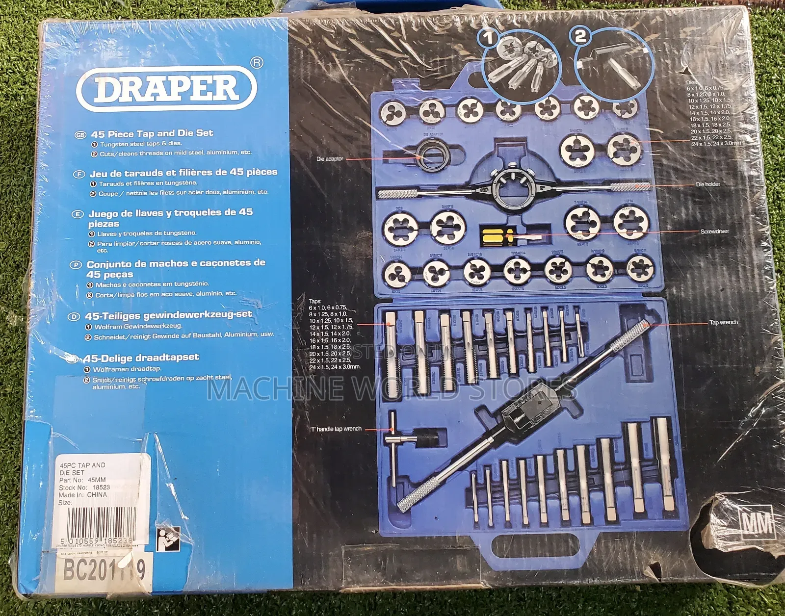 Draper Tap and Die Set.