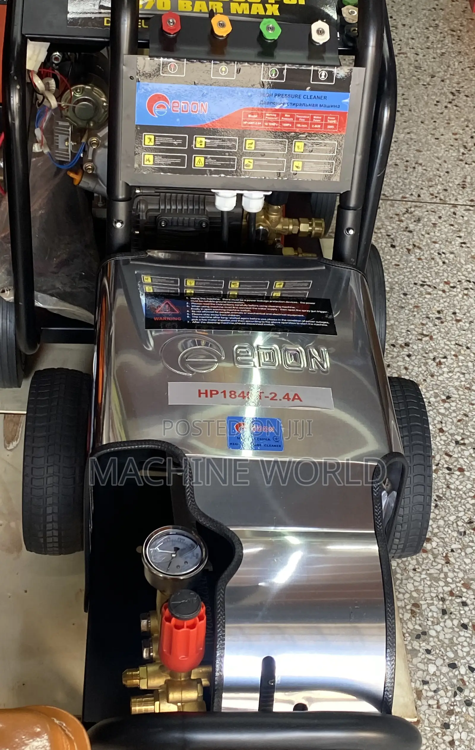 Edon Heavy Duty Washer/4kw Electric Motor