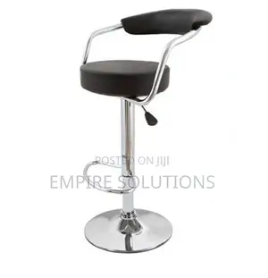 Swivel Barstool Black
