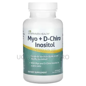 Fairhaven Health, Myo + D-Chiro Inositol, 120 Capsules