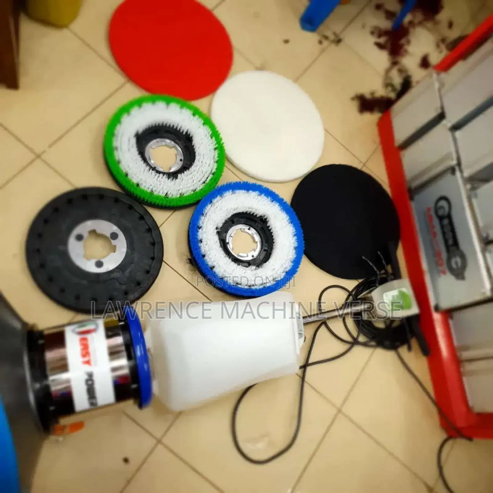 Floor Scrubber Full Set