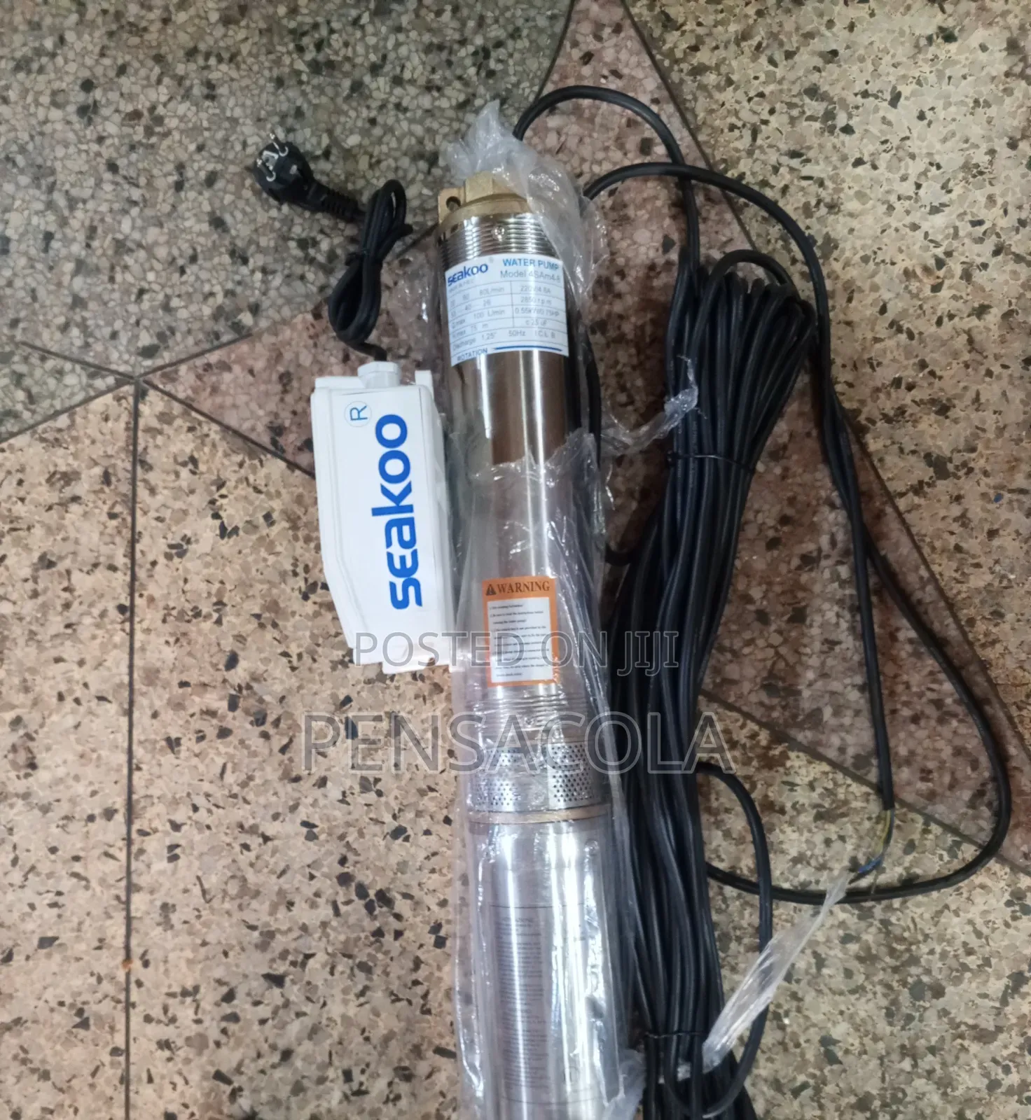 Seakoo Submersible Water Pump(247feet) 75m