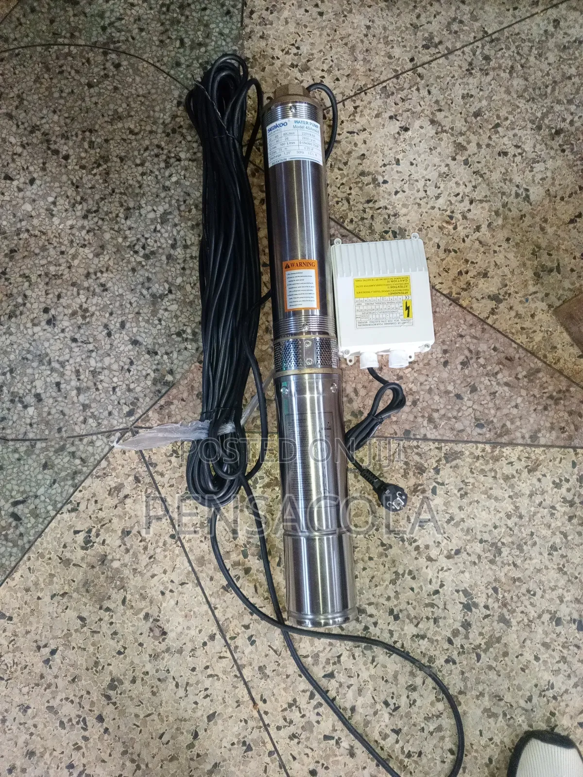 Seakoo Submersible Water Pump(247feet) 75m