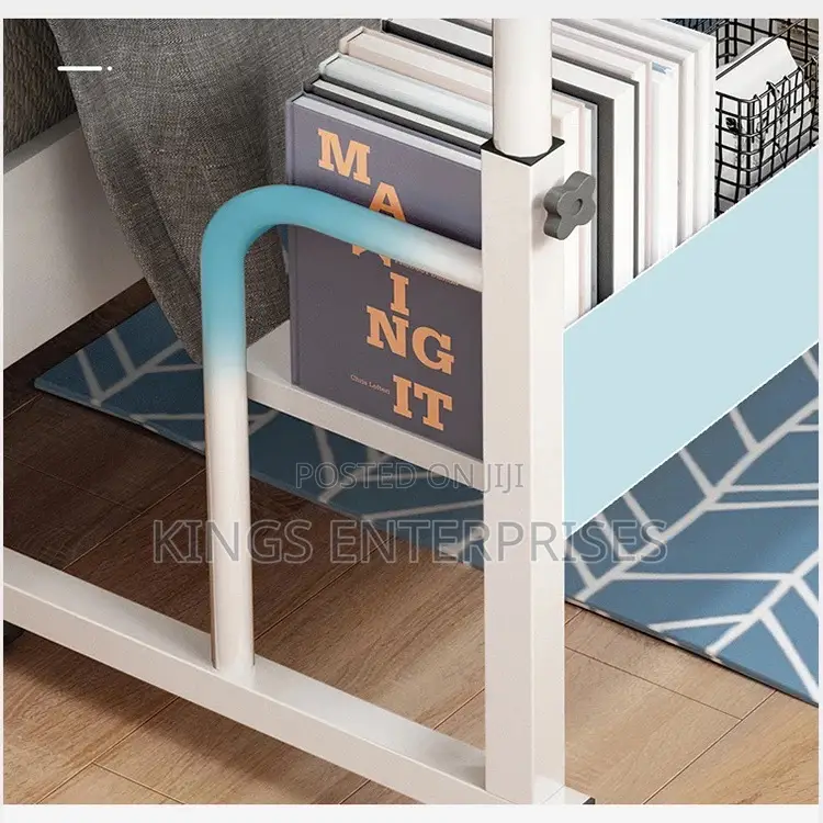 Adjustable Laptop Table With Shelves
