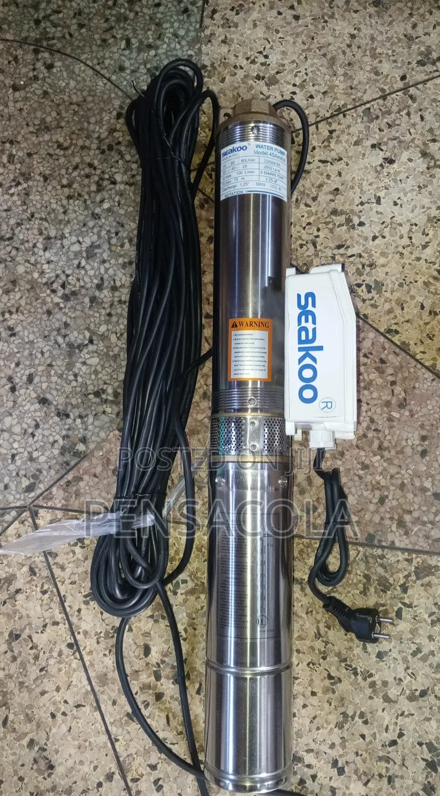 Water Pump (Seakoo) 75m -247 Feet