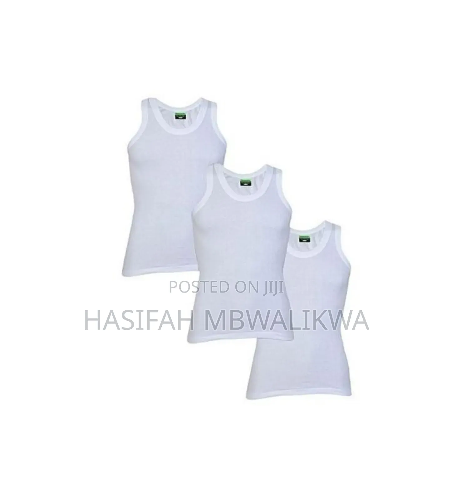Yarrison Pack of 3 Pure Cotton Men's Vests