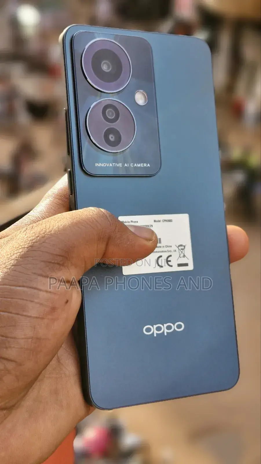 Oppo Reno11 F 256 GB Black