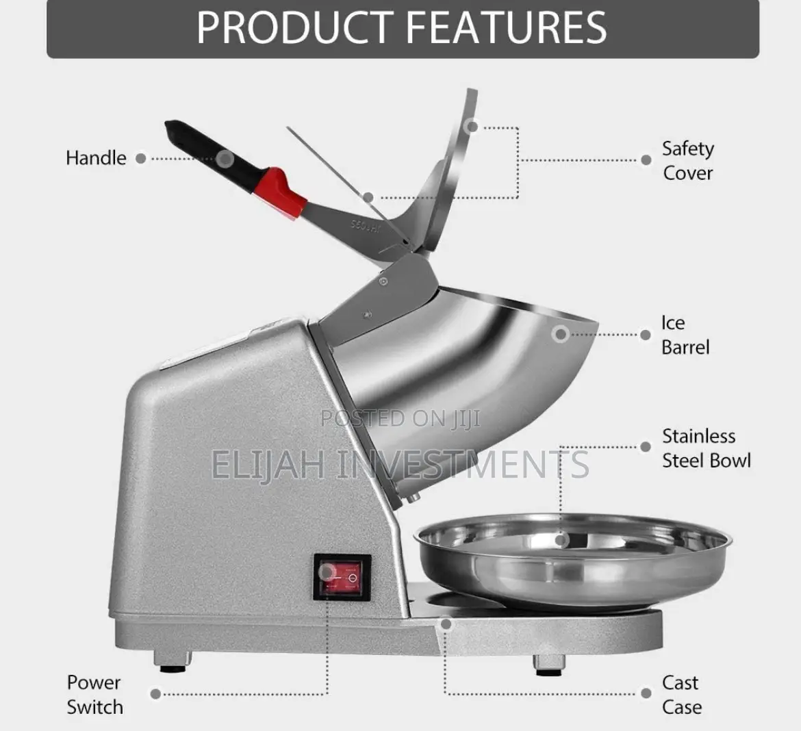 SK-777 Sokany Ice Crusher
