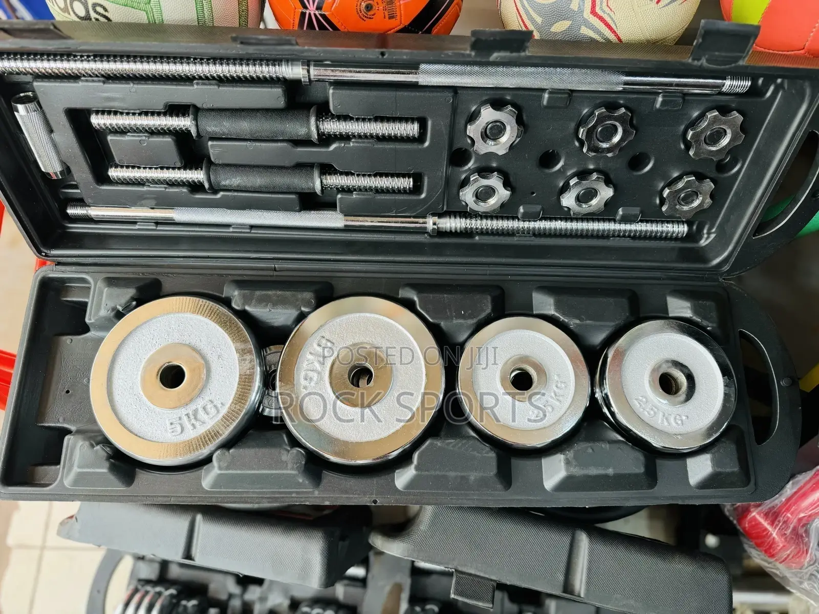 50kg Adjustable Dumbbells Box