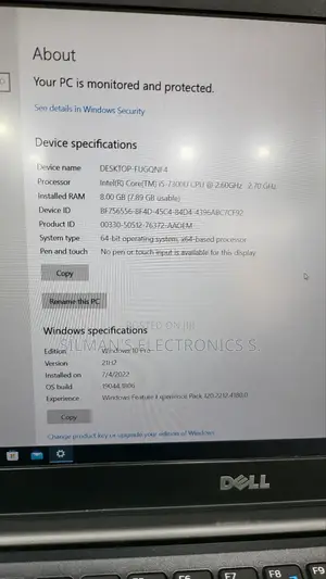 Laptop Dell Latitude 7280 8GB Intel Core I5 SSD 256GB