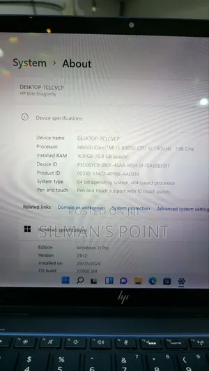 Laptop HP Elite Dragonfly G2 16GB Intel Core I5 SSD 256GB