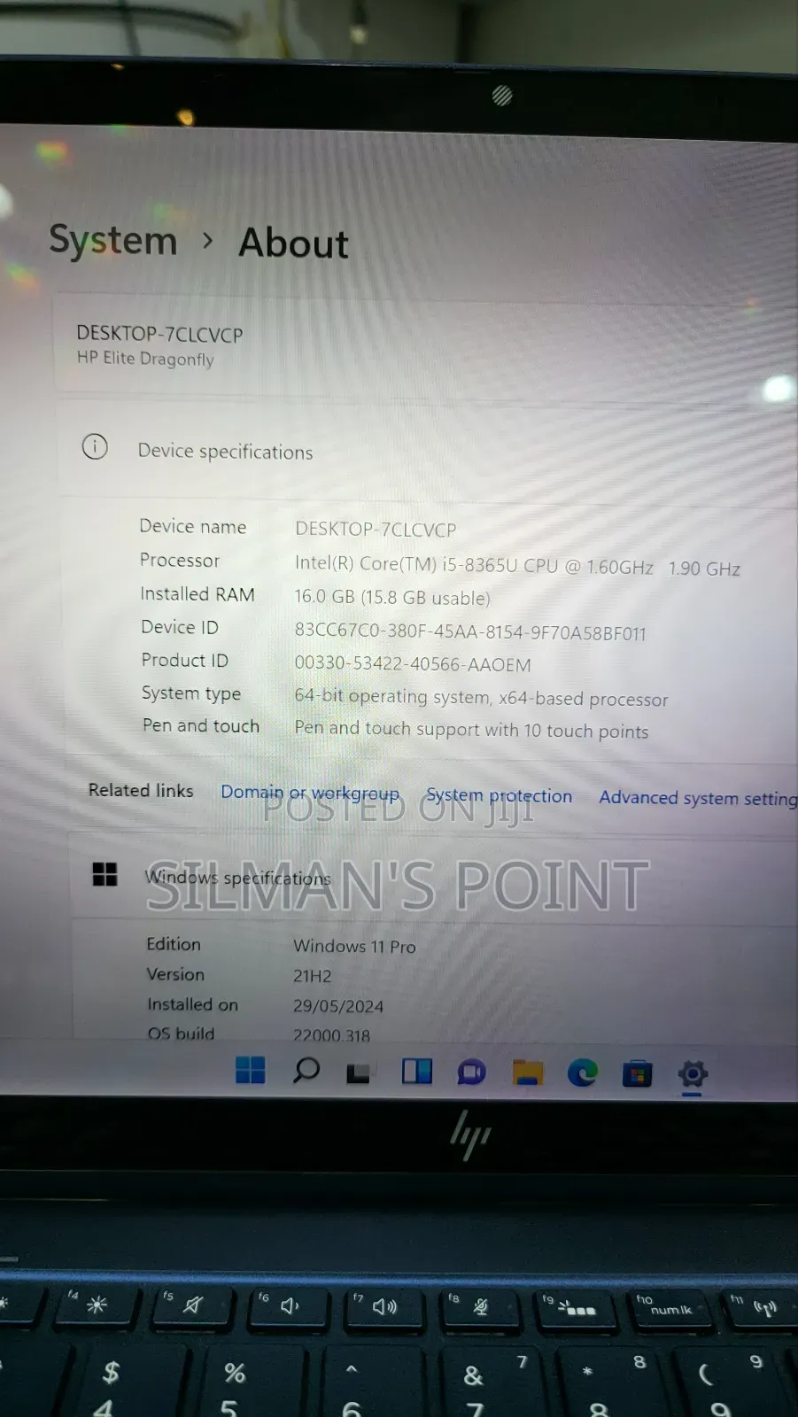 Laptop HP Elite Dragonfly G2 16GB Intel Core I5 SSD 256GB