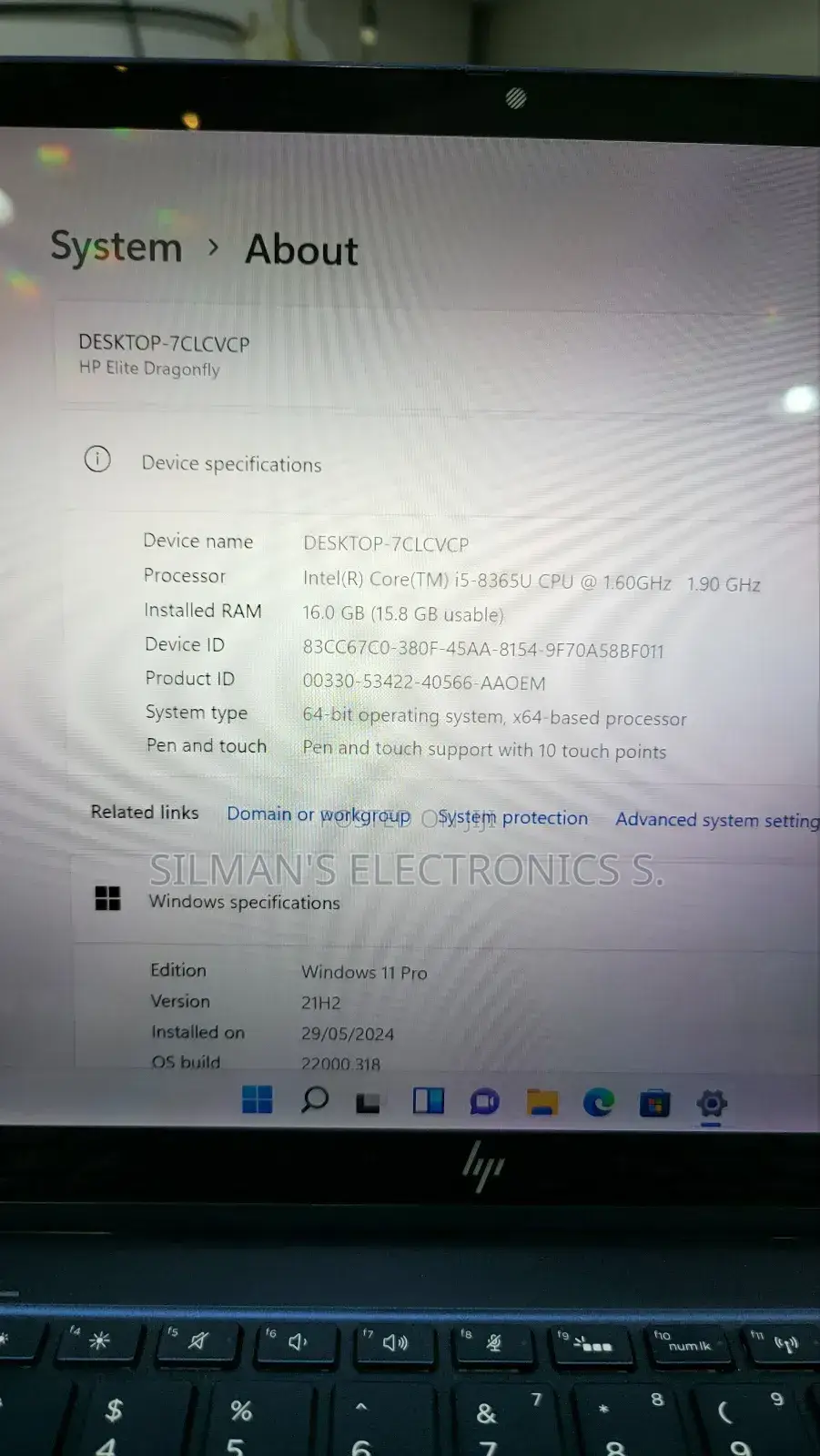 Laptop HP Elite Dragonfly G2 16GB Intel Core I5 SSD 256GB