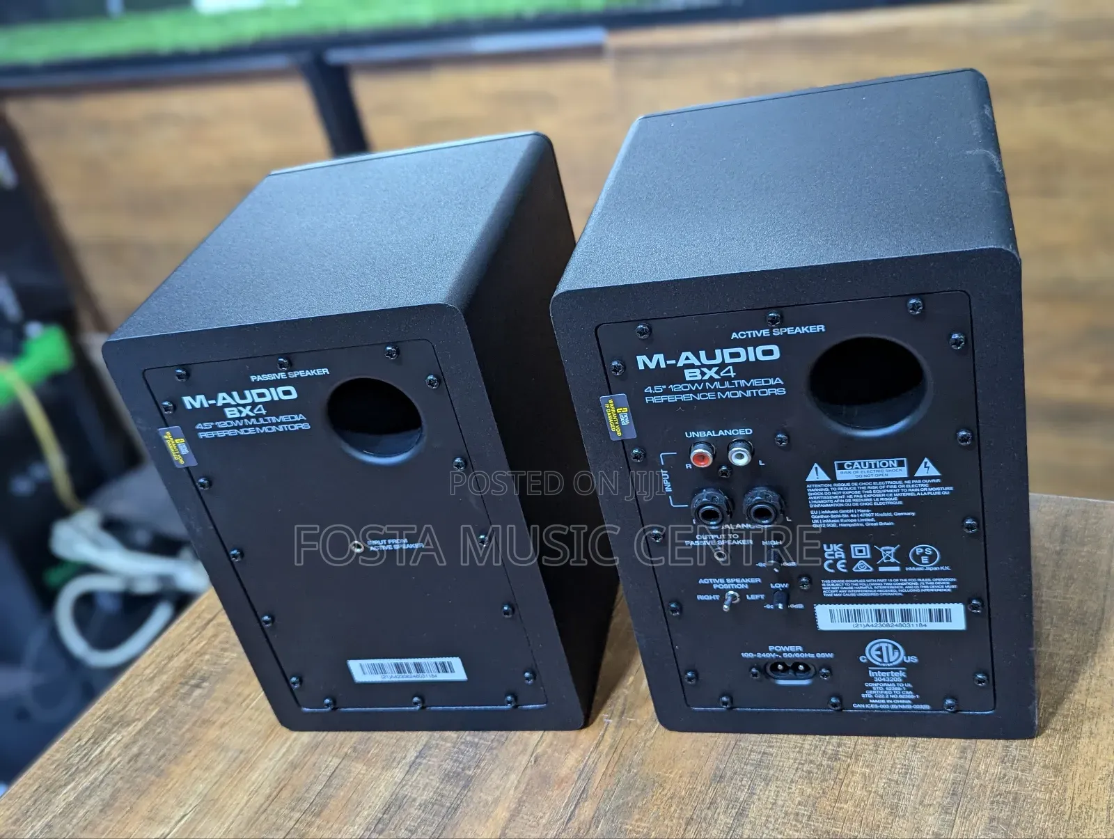M-Audio Bx4 D3 Studio Monitors and Multimedia Speakers