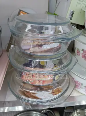 3pcs Round Glass Baking Dishes Heat,Cold,Freezer Dish