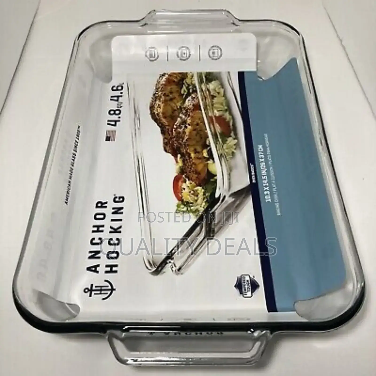 Rectangular Oven Glass Baking Pan With Cover