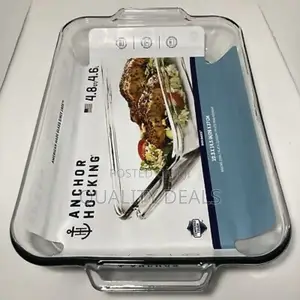 Rectangular Oven Glass Baking Pan With Cover