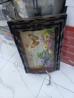 3pcs Wooden Serving Trays