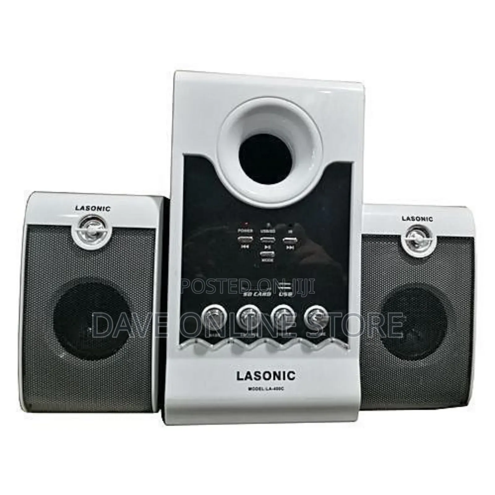 Lasonic Multimedia Speaker Woofer - White, Black LA-400C