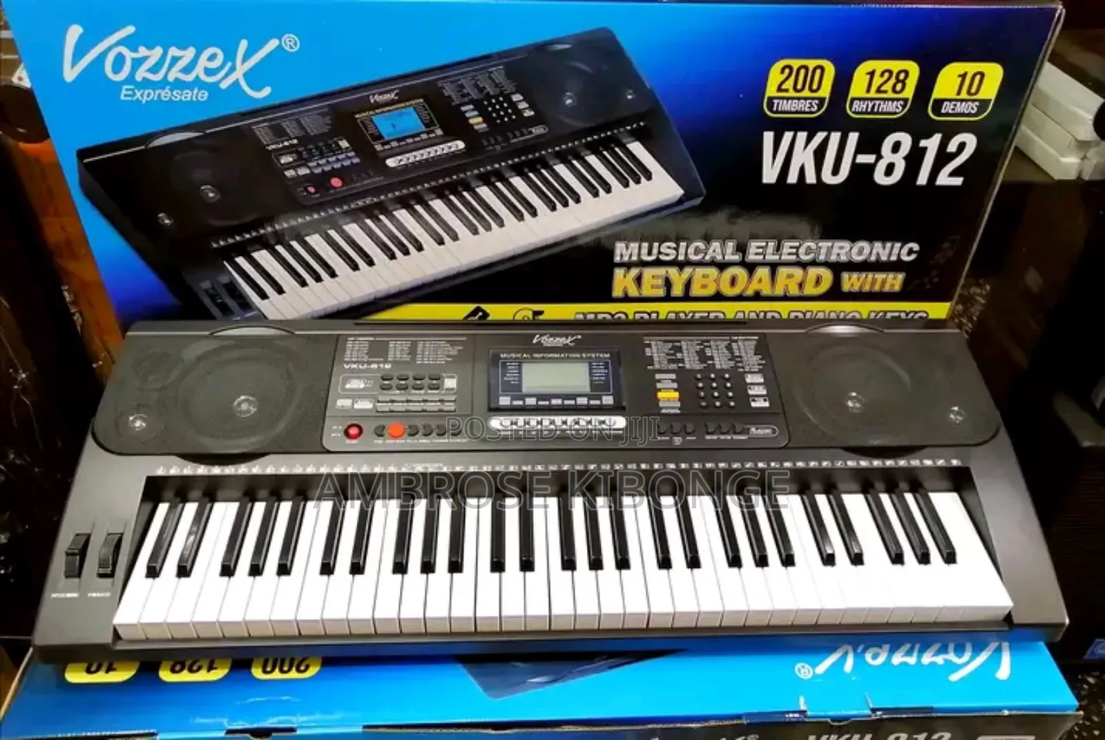 Meike MK-812 Quality Sound USB MIDI Port Electronic Keyboard