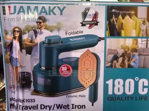 Jamaky Mini Travel Dry and Wet Iron