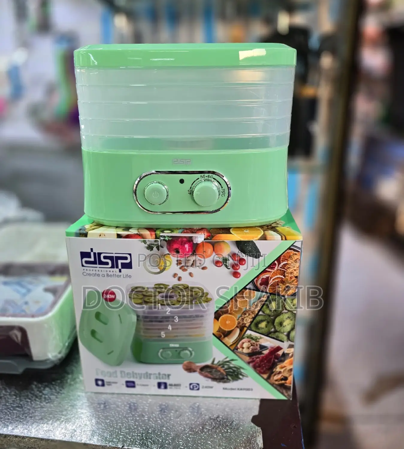 Generic 5-Layered DSP Food Dehydrator