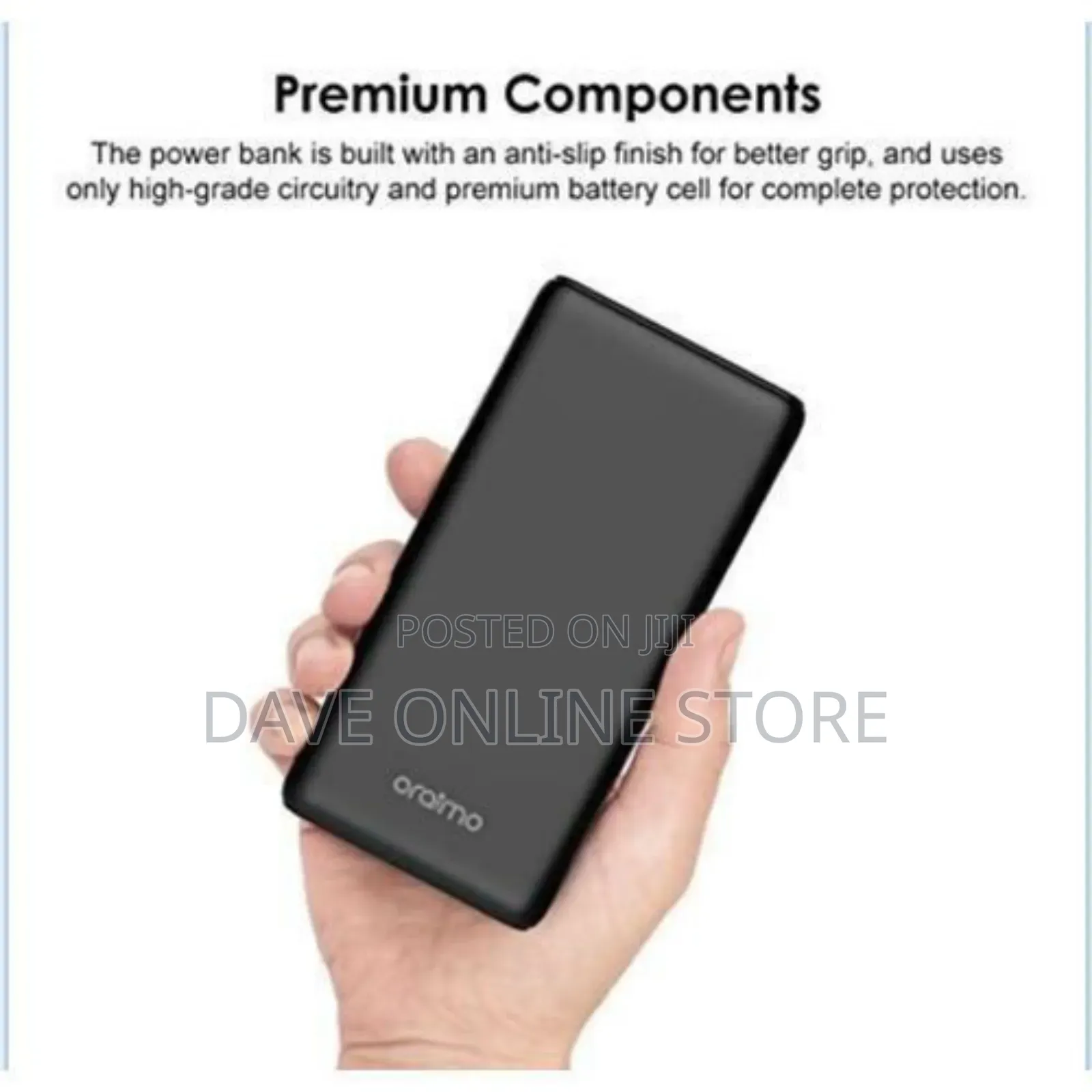 Oraimo Slice 10000mah Ultra-Slim Fast Charging Power Bank