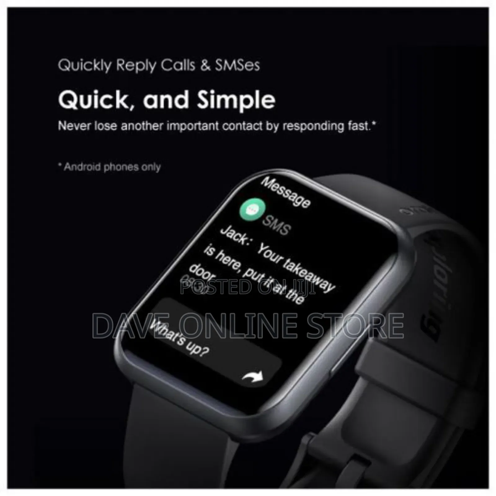 Oraimo Watch 2 Pro Bluetooth Full HD LCD Display