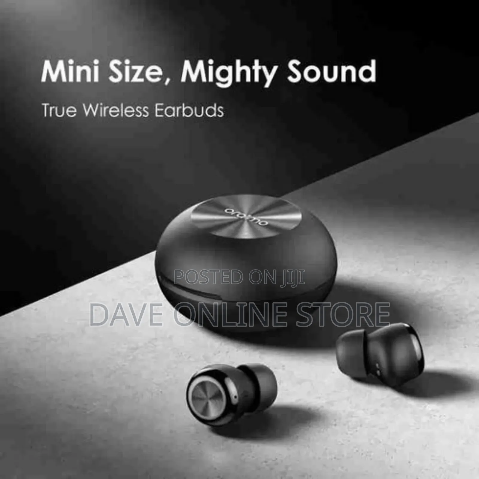Oraimo Airbuds 3 TWS True Wireless Bluetooth Earbuds- Black