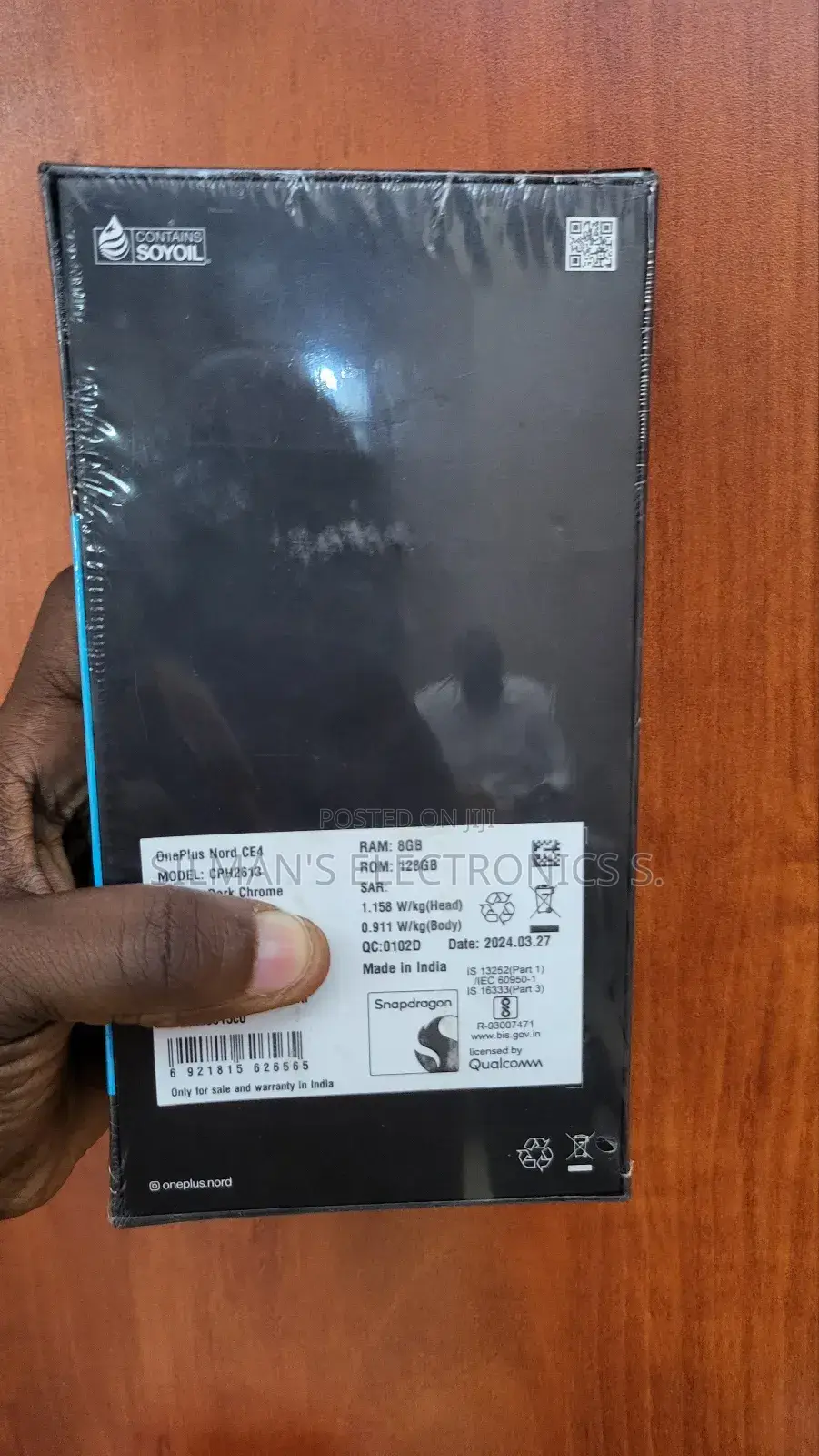 New OnePlus Nord CE4 128 GB Black